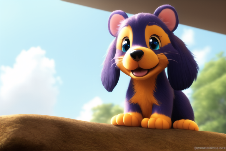 20230105110119 -P 3d disney pixar cute animal companion puppy fun -D 20343595335598760 -S 64 -C 16 -A Euler a -W 768 -H 512 -M 0mine_AnimeDenV3 de2f2560.png